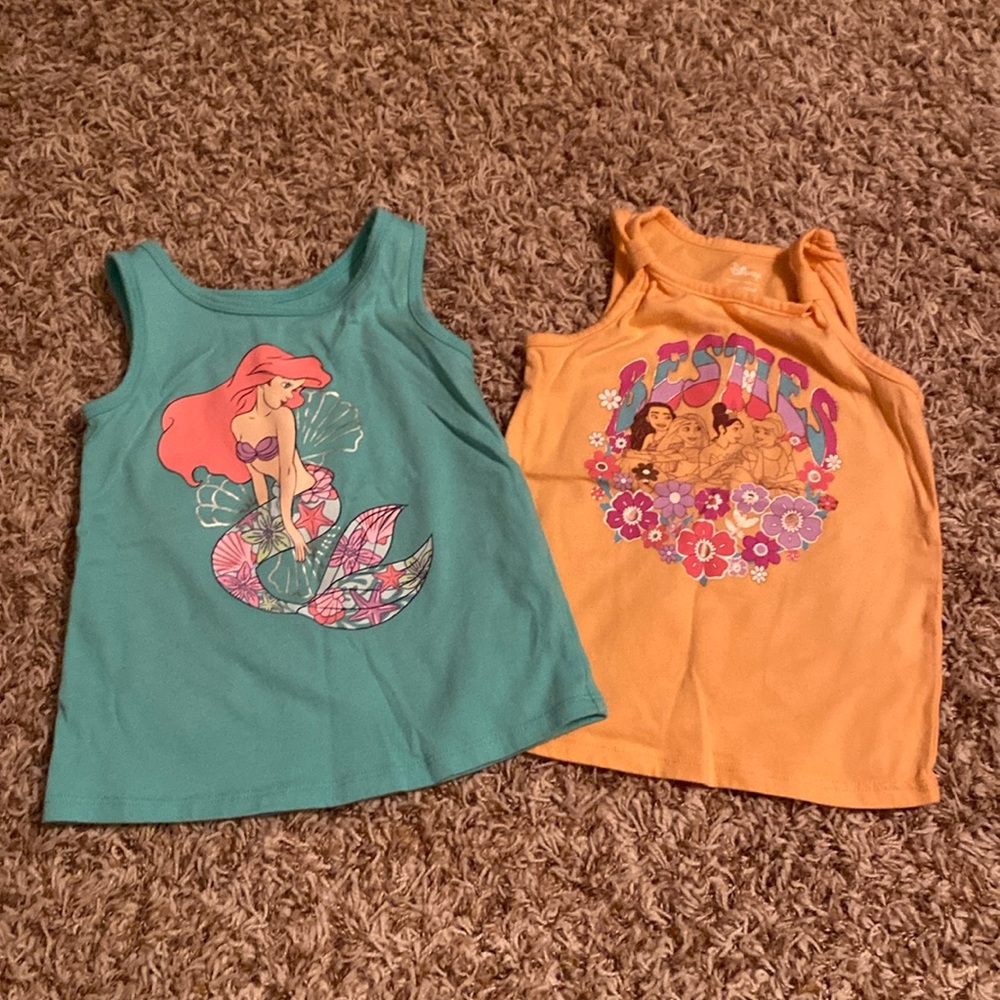 LOT OF 2 DISNEY JUMPING BEANS TANKTOPS